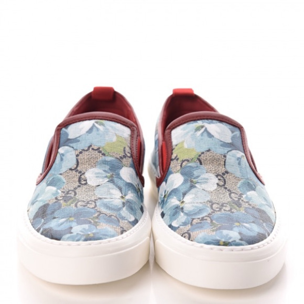 Gucci Bloom Floral Slip-On Sneakers